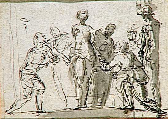 MARTYRE D'UNE SAINTE