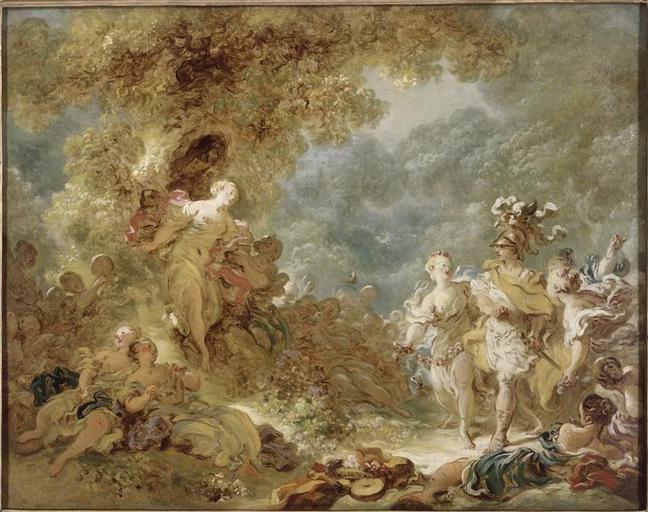 Renaud dans les jardins d'Armide
