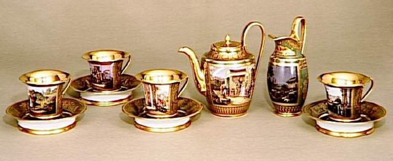 Déjeuner des Cinq Sens : tasse, l'Odorat et les Emanations
