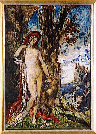 Le Lion amoureux. Esquisse pour les Fables de La Fontaine