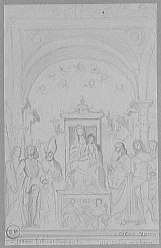 Vierge et Saints, d'après Giovanni Bellini