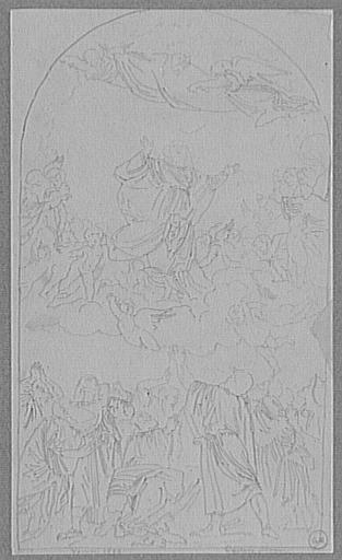 Copie d'après Titien : L'Assomption de la Vierge (église des Frari, Venise)