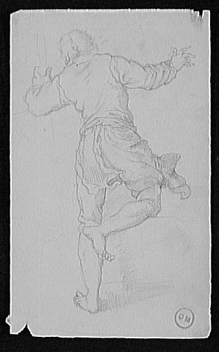 Etude d'homme habillé