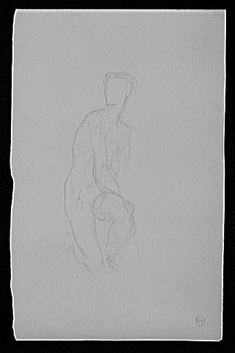 Etude de femme nue