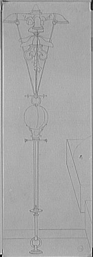 Étude de lampe à huile romaine