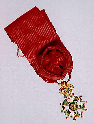 Médaille d'officier de la légion d'honneur de Gustave Moreau