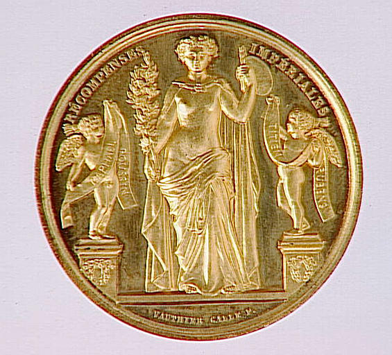 Médaille : Peinture, Salon de 1869, Moreau Gustave