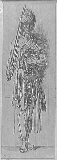 Le bourreau pour Salomé, d'après Willemin