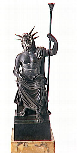 Jupiter en bronze, d'après l'antique