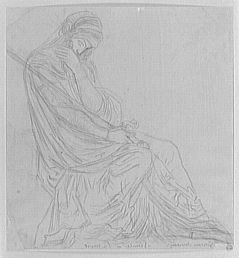 La Mort, étude pour Jupiter et Sémélé