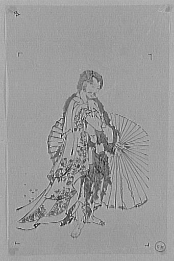 Étude d'après une estampe japonaise