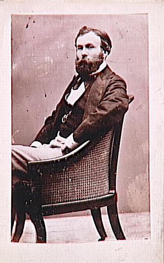 Portrait de Gustave Moreau assis dans un fauteuil (août 1874)