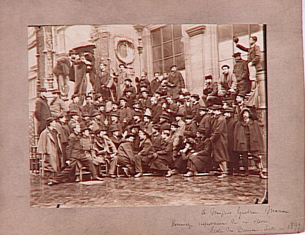 L'Atelier de Gustave Moreau à l'Ecole des Beaux-Arts en 1897