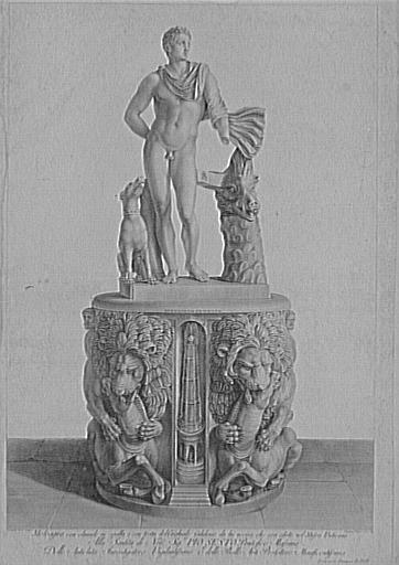 Recueil de gravures : Vases, candélabres, cippes