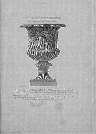 Recueil de gravures : Vases, candélabres, cippes