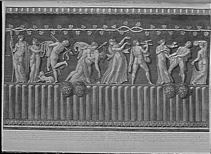 Recueil de gravures : Vases, candélabres, cippes