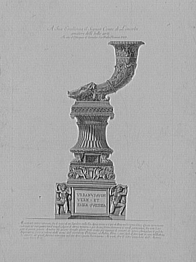 Recueil de gravures : Vases, candélabres, cippes