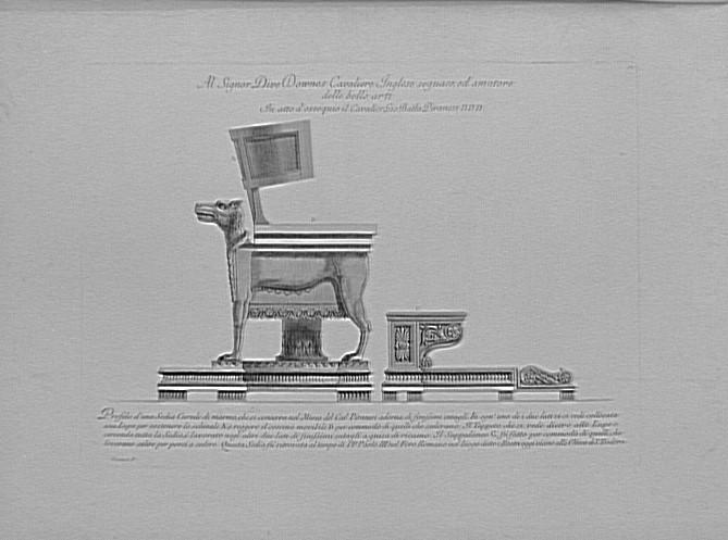 Recueil de gravures : Vases, candélabres, cippes