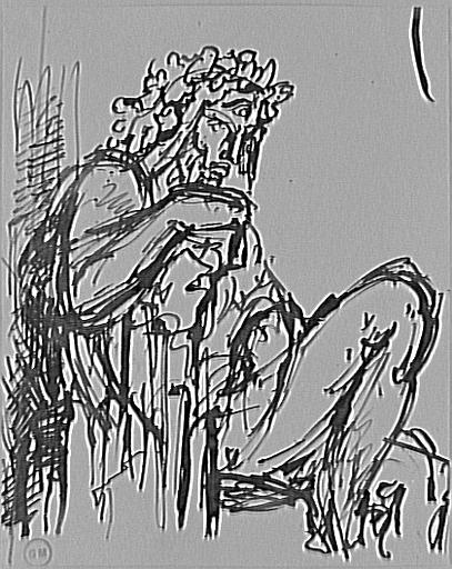 Étude de Polyphème pour Galatée