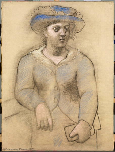 Femme au chapeau
