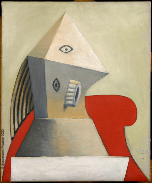 Femme au fauteuil rouge