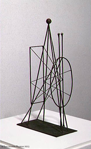 Figure: projet pour un monument à Guillaume Apollinaire