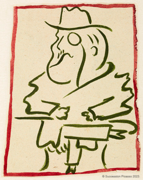 Portrait-charge de Serge de Diaghilev