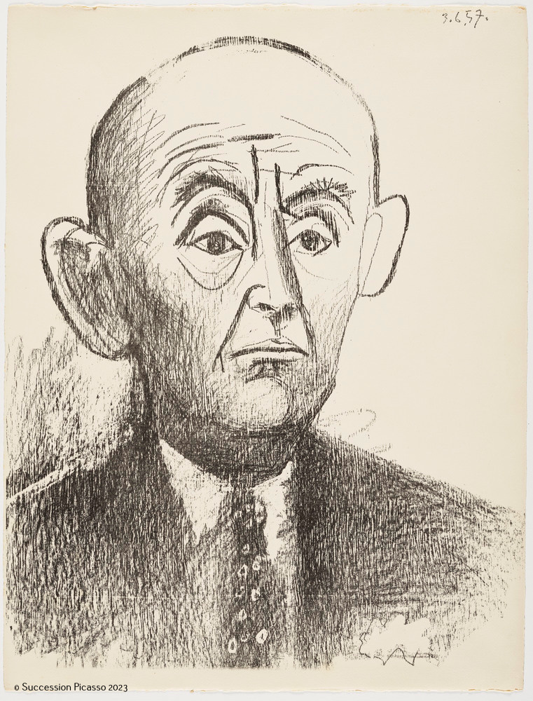 Portrait de D. H. Kahnweiler. I