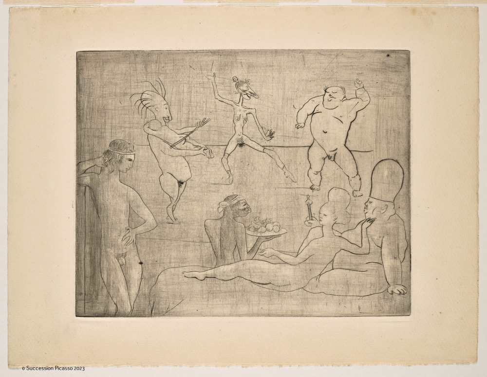 "La Danse barbare" (devant Salomé et Hérode)