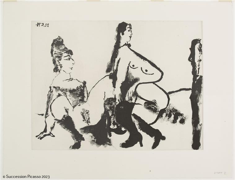 Degas paie et s'en va. Les filles ne sont pas tendres