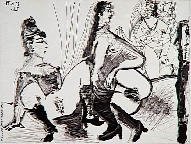 Degas paie et s'en va. Les filles ne sont pas tendres