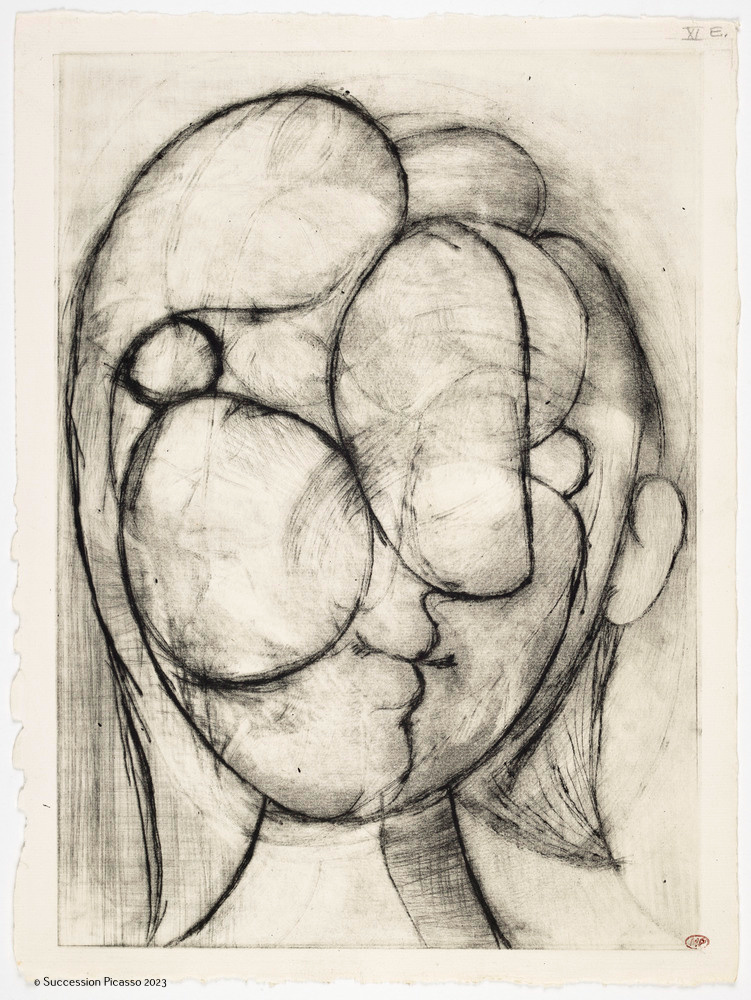 Sculpture. Tête de Marie-Thérèse