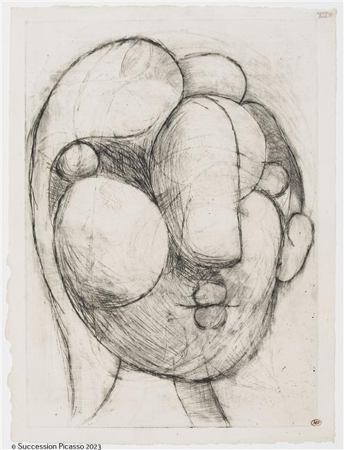 Sculpture. Tête de Marie-Thérèse