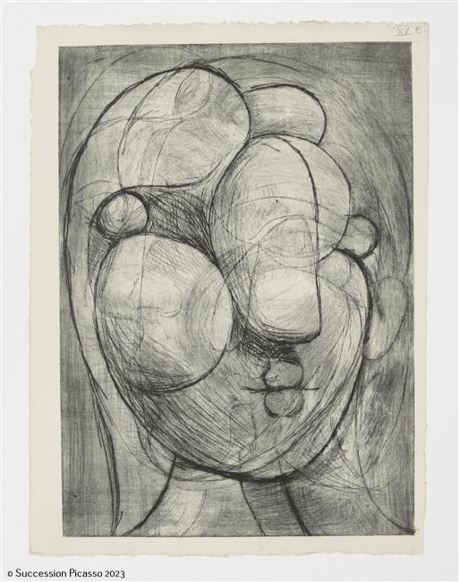 Sculpture. Tête de Marie-Thérèse