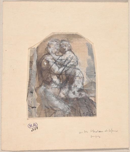 Abraham et sa femme surpris