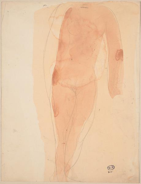 Femme nue debout, sans tête