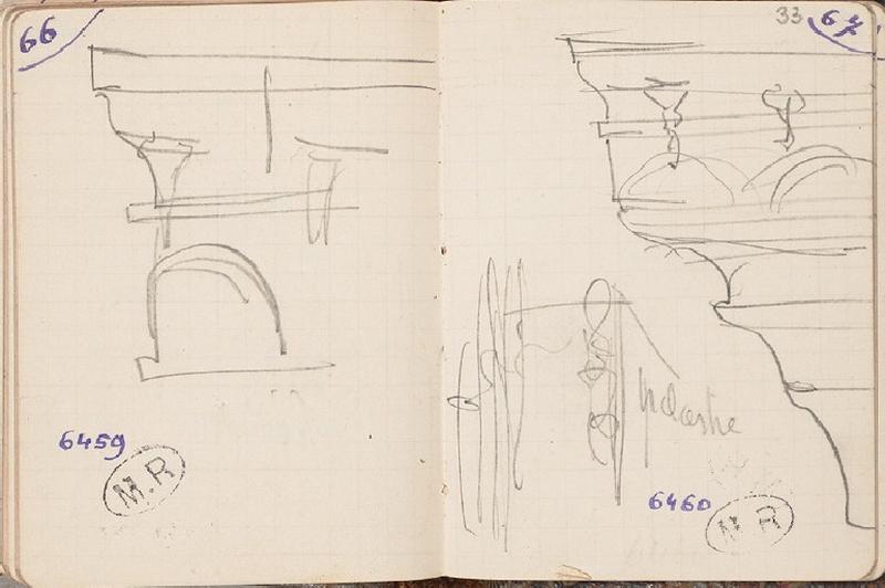 Moulures et pilastre