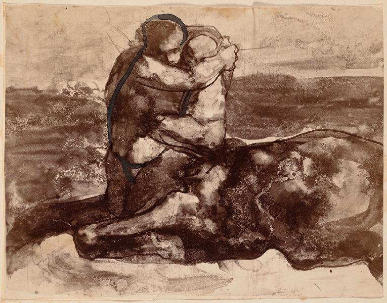 Centauresse et enfant