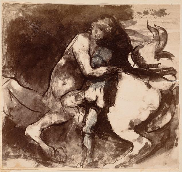 Centaure et enfant