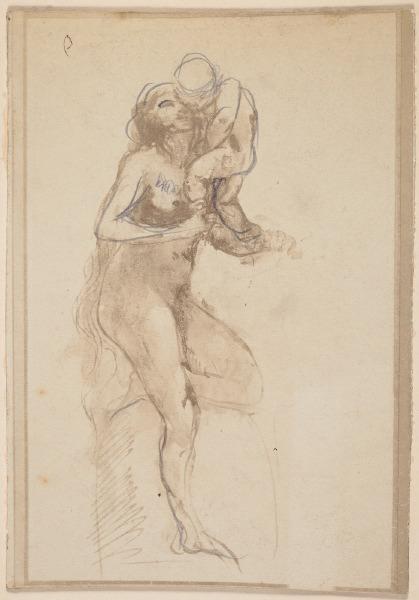 Femme portant un enfant