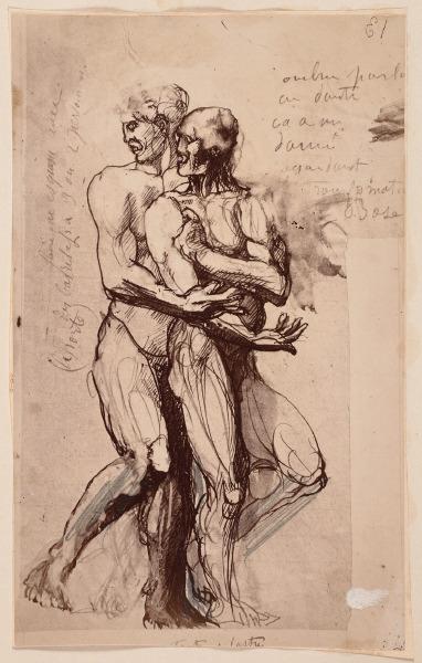 Ombres parlant à Dante