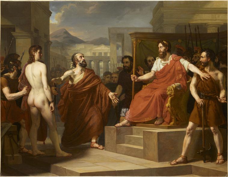 Pythias et Damon chez Denys le tyran