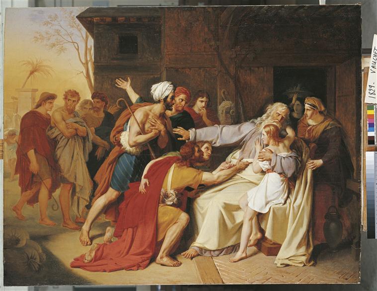 Jacob refusant de livrer Benjamin