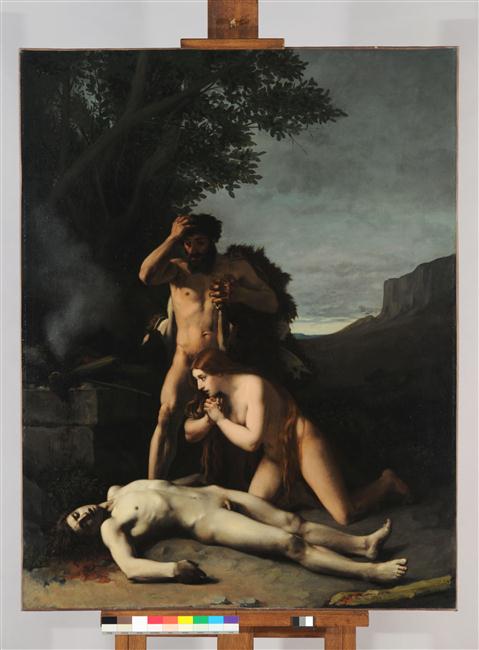 Adam et Eve trouvant le corps d'Abel