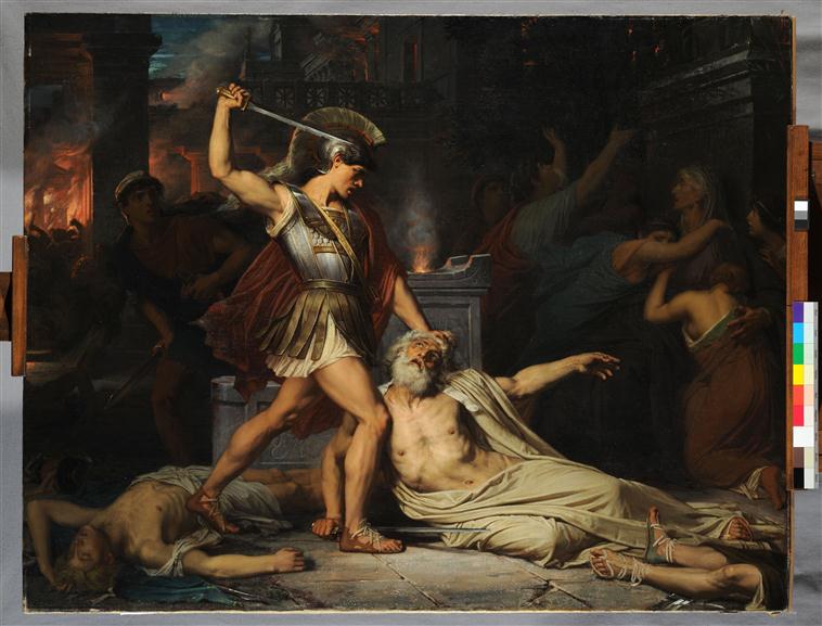 La mort de Priam