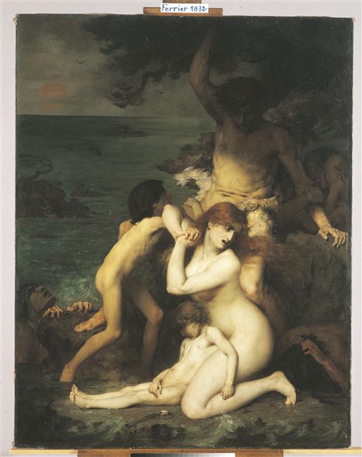 Une scène du Déluge