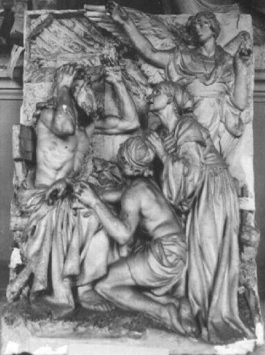 Le jeune Tobie rendant à la vue à son père