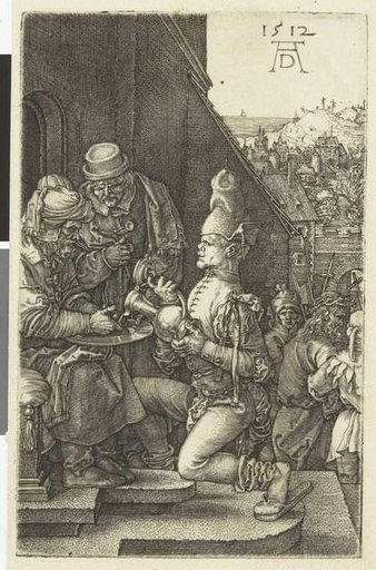 La Passion sur cuivre : Pilate se lavant les mains