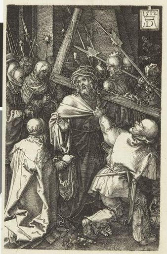 La Passion sur cuivre : Le Portement de croix