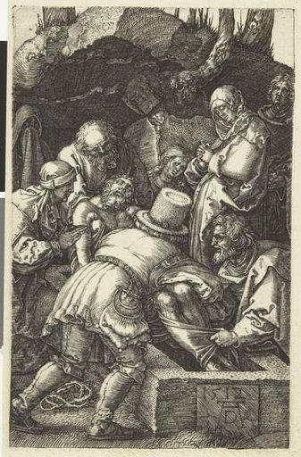 La Passion sur cuivre : La Mise au tombeau